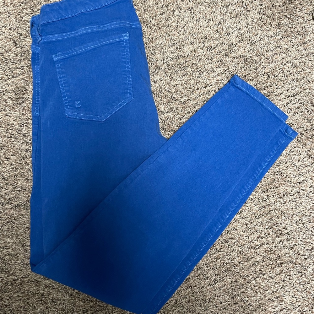 Royal Blue Kut from the Kloth Skinny Jeans size 8